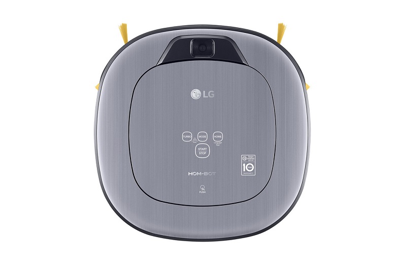 LG presents the Hombot Square Turbo, a vacuum cleaner robot equipped with video surveillance system