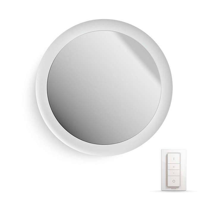 Mirror with LED lighting is the new model of the Philips Hue family