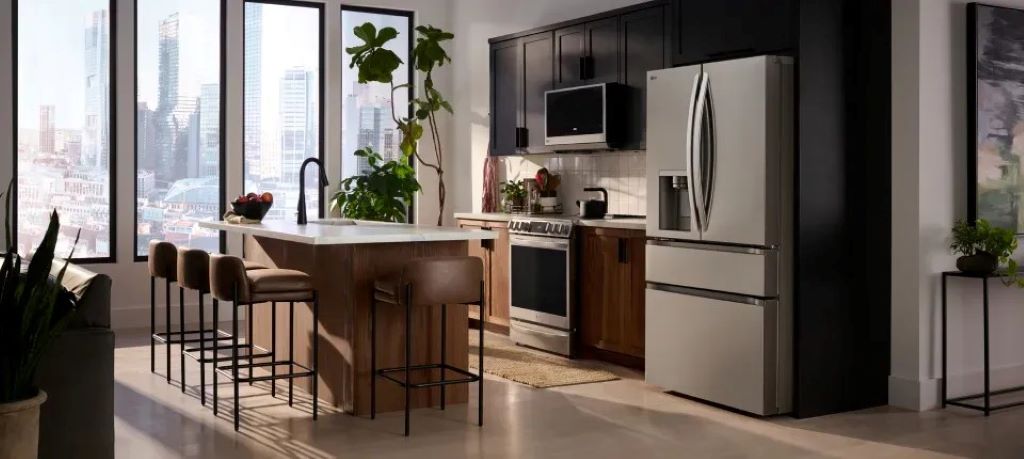 Smart kitchen appliances in a modern home showing budget-friendly upgrades