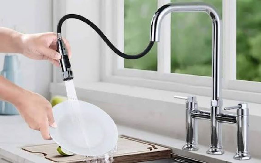 Budget-friendly kitchen faucet installed in a Pennsylvania (PA) home